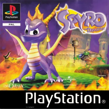 Spyro the Dragon (US) box cover front